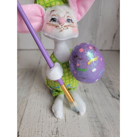 Annalee spring Easter bunny egg painting artist - Picture 2 of 9